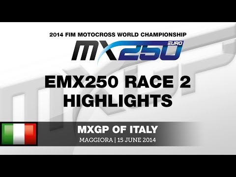 MXGP of Italy 2014 EMX250 Race 2 Highlights - Motocross