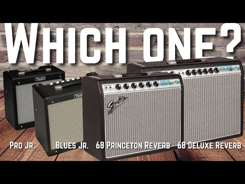 Which Fender Tube Amp Should You Buy? (Pro Jr. • Blues Jr. • Princeton • Deluxe Reverb)