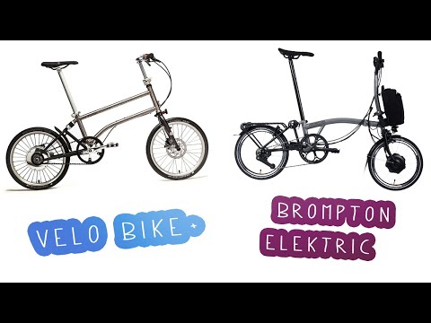 Ultimate BROMPTON Electric vs. VELLO Bike+ COMPARISON (E-Folding Bike)