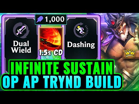 Broken AP Tryndamere Build: Perma-Sustain + Literal Infinite Dashes | League Arena Gameplay