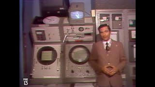 From 1975: Roy Leep gives tour of WTVT weather center