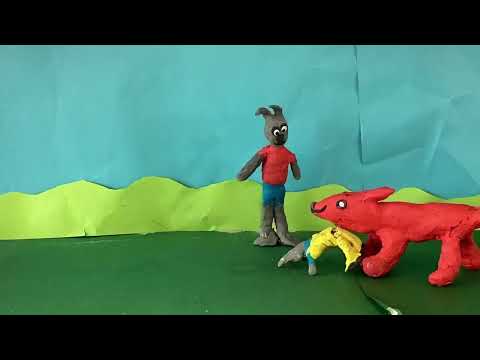 Das kleine Angsthase - Klasse:Kunst an der Grundschule Bertolt Brecht