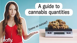 Grams vs ounces of weed: What's it look like