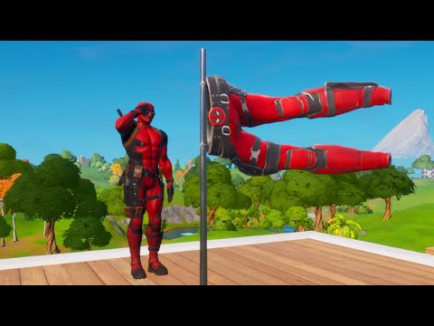 Salute Deadpools Pants Location - Fortnite
