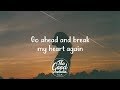 Finneas Break My Heart Again Lyrics