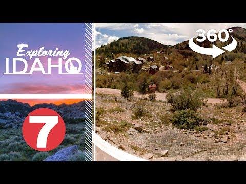 Walk through the historic Idaho mining ghost town of Silver City
