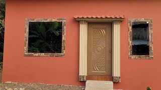 Casa 🏡🏠🏕 6x7  Video final. Listado de materiales, costo total, plano 3D.