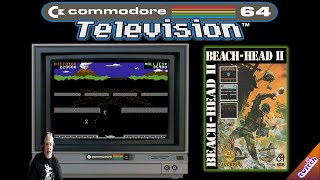 🌟 C64 Television! 🌟 【ᴴᴰ】  Beach Head 2!  Follow me, men!!