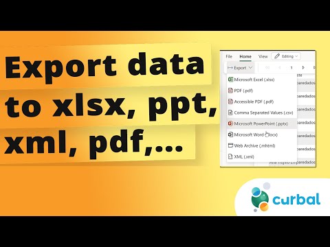 Export Power BI data to any format: excel, power point, pdf, xml, ..... Export Power BI data to any format: excel, power point, pdf, xml, .....