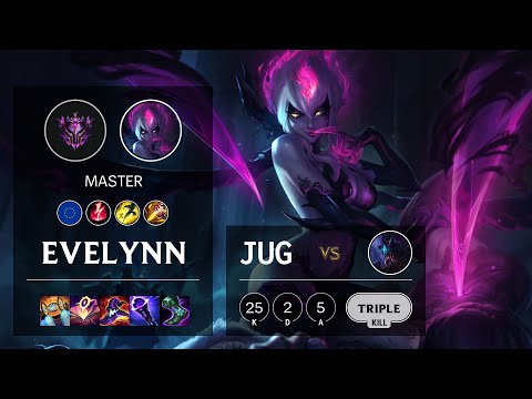 Evelynn Jungle vs Rek'Sai - EUW Master Patch 11.13