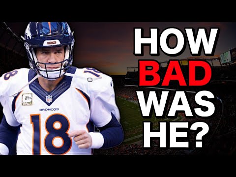 How BAD Was 2015 Peyton Manning?