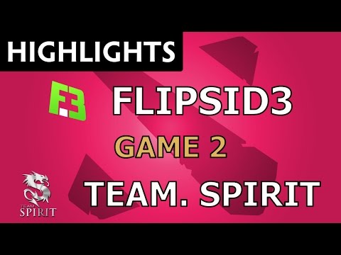 FlipSid3 Tactics vs Team. Spirit [Game 2] Global Grand Masters by Prodota.eu - Dota Highlights