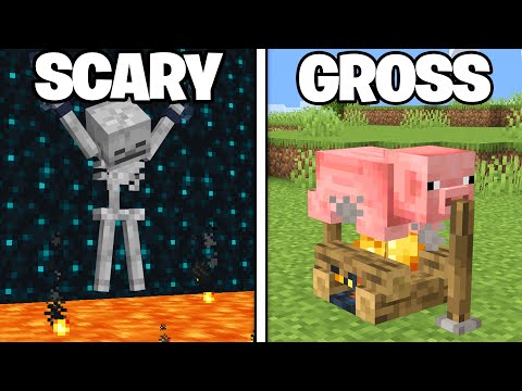 Testing Scary Minecraft Build Traps That JUMPSCARE You
