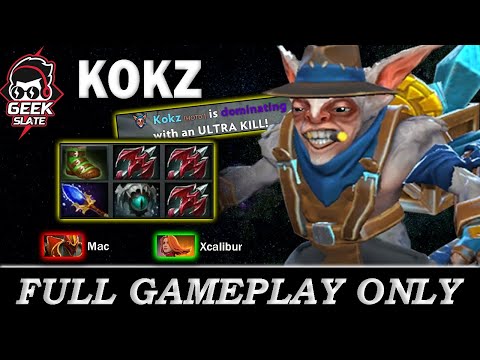 Geekslate.Kokz is dominatining with an ULTRA KILL  - Full Gameplay Meepo #306