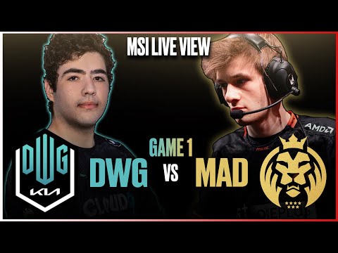 MAD vs DWG | Nemesis and Fudge Live View | Game 1