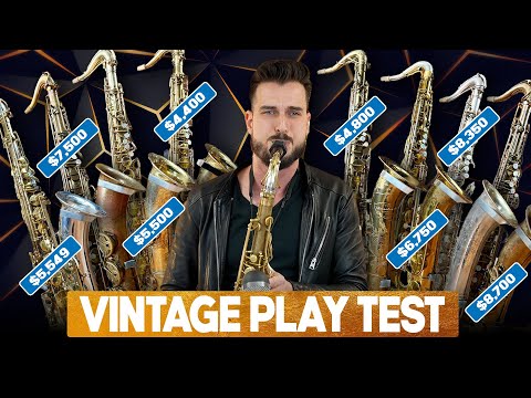 The Best Vintage Saxophones Ever Made