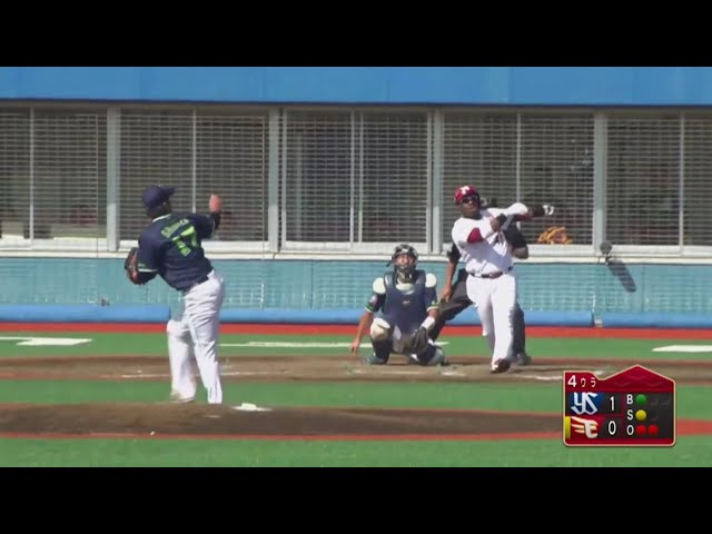 【ファーム】ボールはレフト方向へ消えた!? イーグルス・ウィーラーが特大ホームラン!! 2019/9/6 E-S(ファーム)