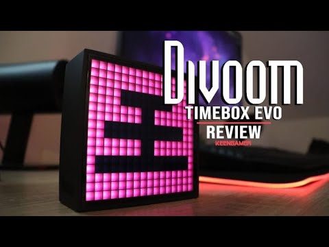 Timebox Evo Portable Bluetooth Pixel Art Speaker with  256 Programmable LED Panel image 7