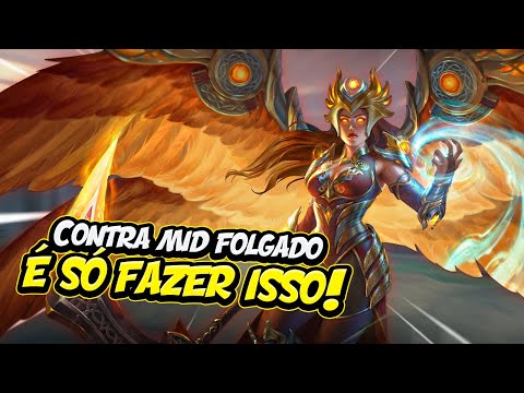 CONTRA MID FOLGADO É SÓ FAZER ISSO! - ⚡ Smite BR Conquista