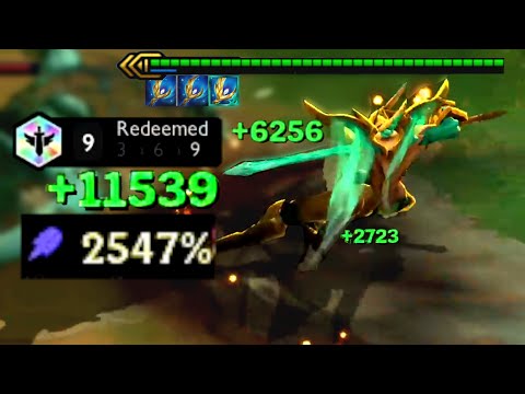 +11000 HP INFINITE HEALS AATROX! | Archangel + Archdemon | TFT Teamfight Tactics Set 5 Reckoning