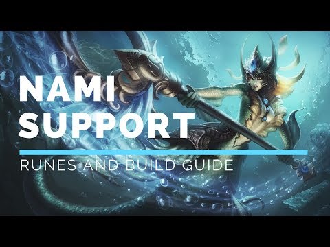 Nami Support Guide Season 8 Patch 8.8: How to play Nami runes, build and play-style