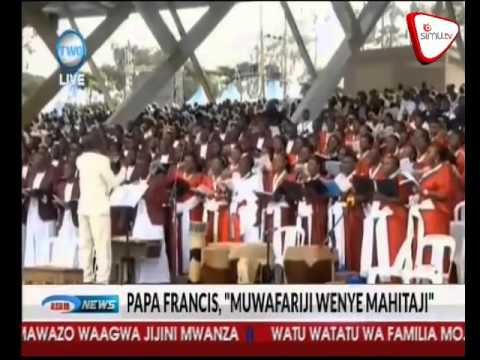 Papa Fransis Amesisitiza Kuwafariji Watu Wenye Mahitaji