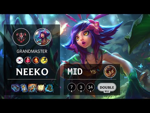 Neeko Mid vs Ziggs - KR Grandmaster Patch 10.20