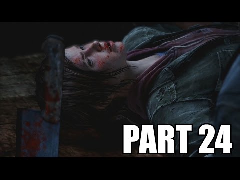 The Last of Us Remastered Grounded Walkthrough Part 24 - Cabin Resort No Damage PS4