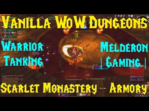 Classic/Vanilla WoW Dungeons - Scarlet Monastery, Armory - Kronos