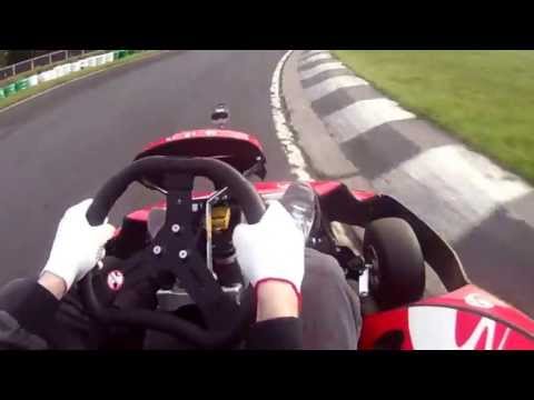 Three Sisters Karting onboard helmet cam 2