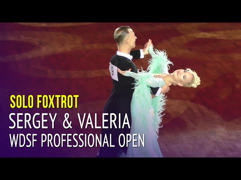 Solo Slowfox = WDSF PD Open Final = Sergey Ternovskikh & Valeria Afanasieva
