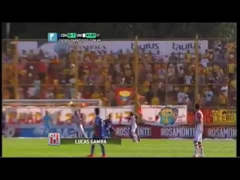 Gol de Gamba  Crucero del Norte 0   Unión 1  Fecha 15  B Nacional  Fútbol Para Todos 1