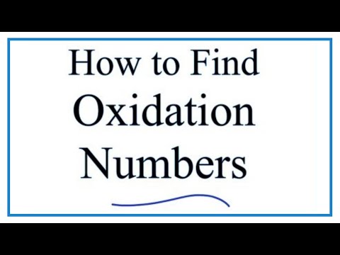 How to Find Oxidation Numbers  (Rules and Examples)