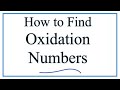How To Find Oxidation Numbers Rules And Examples