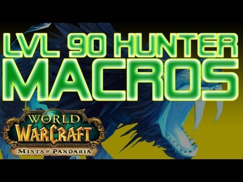 World of Warcraft Macros - Hunter Macros, level 90 - WoW: Mists of Pandaria Patch 5.0.5