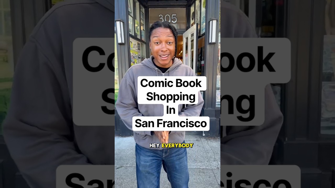 Comedian explores comic book shopping experience in San Francisco