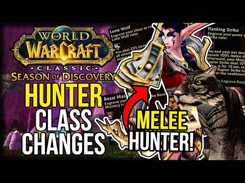 HUNTERS WILL BE Topping DPS | All NEW Runes | Season of Discovery | Classic WoW