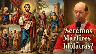 São Justino foi mártir, E nós? Seremos Mártires ou Idólatras?#padrepauloricardo #SãoJustino