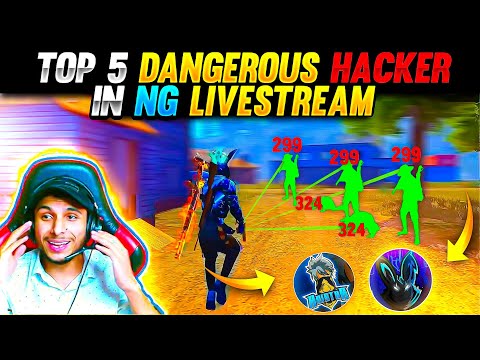 Top 5 Dangerous Hacker In Nonstop Livestream 😱 White444 & Raistar Hacker Proof 100% !!🔥😰