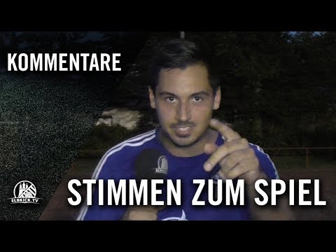 Die Stimmen zum Spiel | Bahrenfelder SV - Blau-Weiss Ellas (1. Spieltag, Kreisklasse 7)