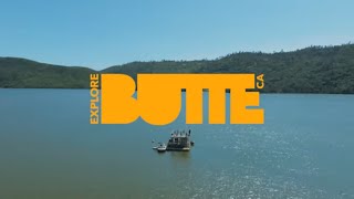 Lake Oroville's One-of-a-Kind Floating Campsites in Northern California │ Explore Butte County (15s)