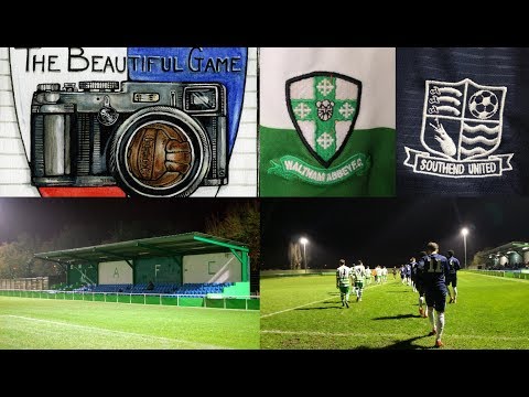 Two Men In Search Of The Beautiful Game - Waltham Abbey FC Vs Southend United FC