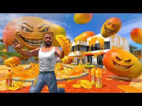 Franklin Stuck in Mango World - INDIAN BIKE DRIVING 3D