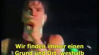 Die Toten Hosen - Verschwende deine zeit (live in Köln 04-06-1987 sub aleman/Untertitel/lyrics)