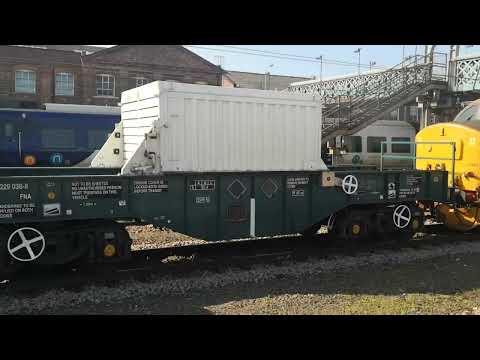 Doncaster 25 March 2022 37401 + 66302 DRS