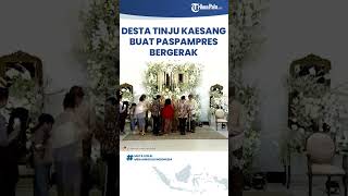 Momen Desta Meninju Perut Kaesang saat Bersalaman di Pelaminan, Anggota Paspampres Sigap Bergerak