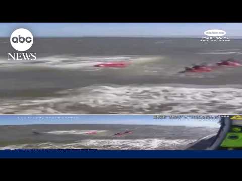 Two rescued from sinking boat off Florida