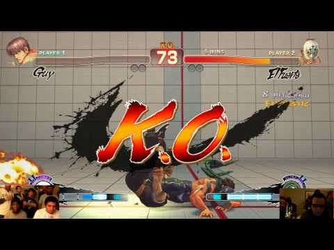 SSF4AE @ Winter Brawl 8 Salty Suite - IketheLegend (Guy) vs Manny Fuerte (El Fuerte)