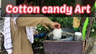 Cotton Candy Art | Street Food Genius Boy