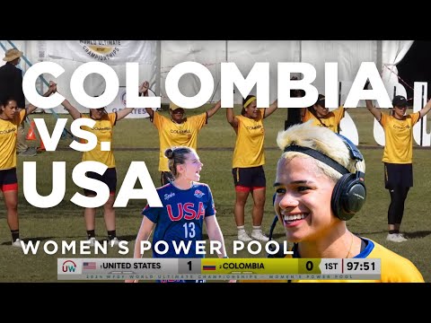 United States vs. Colombia | Women's Power Pool | 2024 World Ultimate Championships
